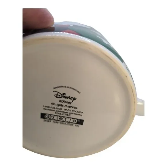 Christmas Mickey Mouse Coffee Mug Ceramic 24oz Disney Oversized Soup Cocoa - Picture 6 of 8